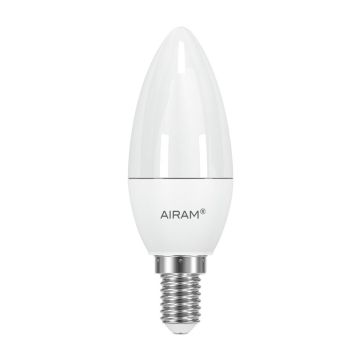 AIRAM OIVA LED KYNTTILÄLAMPPU OPAALI 4,9W E14 470LM, 3000K