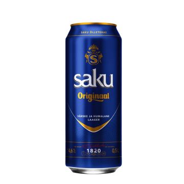 SAKU ORIGINAAL 4,6% TLK 500 ML