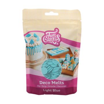 FUNCAKES DECOMELTS -NAPIT VAALEANSININEN 250 G