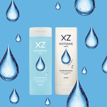XZ KASTE SYVÄKOSTEUTTAVA HYALURONIHAPPOSHAMPOO 250 ML