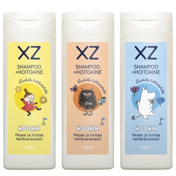 XZ MUUMI 2IN1 SHAMPOO+HOITOAINE 250 ML