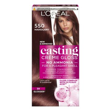 LOREAL CASTING CRÉME GLOSS 550 MAHOGANY VAALEANRUSKEA MAHONKI K