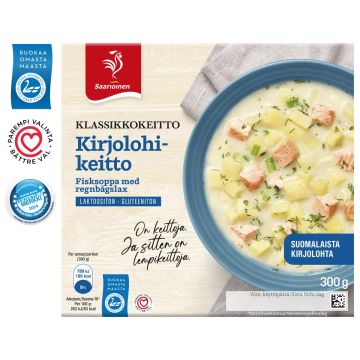 SAARIOINEN KIRJOLOHIKEITTO 300 G