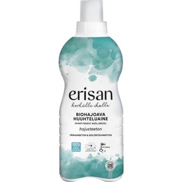 ERISAN HUUHTELUAINE HAJUSTEETON BIOHAJOAVA 850 ML