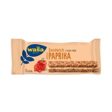 WASA SANDWICH TUOREJUUSTO&PAPRIKA 37 G