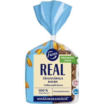 FAZER REAL TÄYSJYVÄPALA 100% KAURA 4KPL 310 G