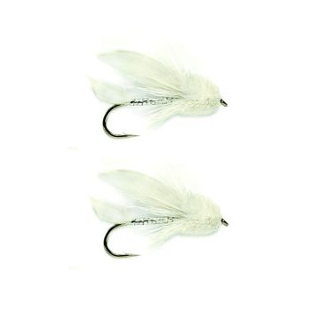 EUMER STREAMERPERHO 2KPL MUDDLER WHITE S8
