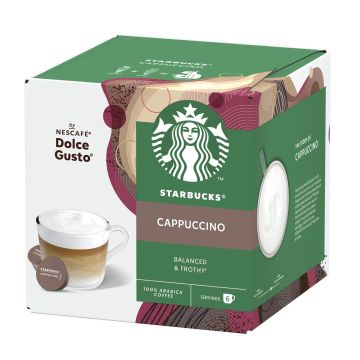 STARBUCKS NESCAFÉ DOLCE GUSTO CAPPUCCINO 12 KAPS 120 G