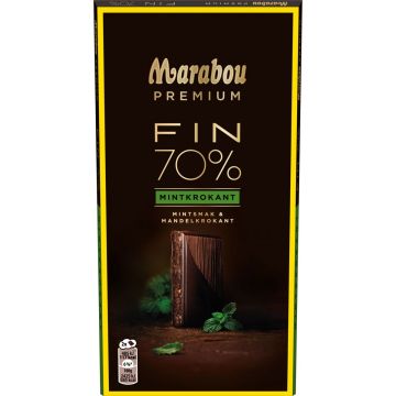 MARABOU PREMIUM DARK MINT 100 G