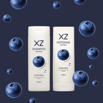 XZ MUSTIKKA KOSTEUTTAVA SHAMPOO 250 ML