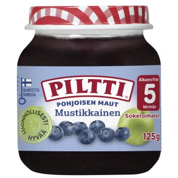PILTTI POHJOISEN MAUT MUSTIKKAINEN 5KK 125 G