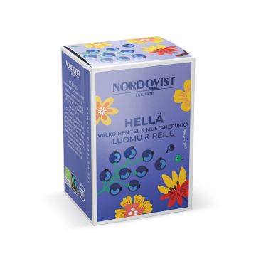 NORDQVIST HELLÄ VALKOINEN TEE 20 X 1,50G LUOMU 35 G