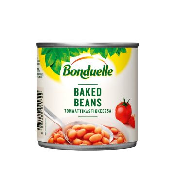 BONDUELLE VALKOISET PAVUT TOMAATTIKASTIKKEESSA 400 G
