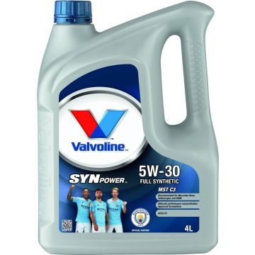 VALVOLINE SYNPOWER MST C3 5W-30 MOOTTORIÖLJY 4 L