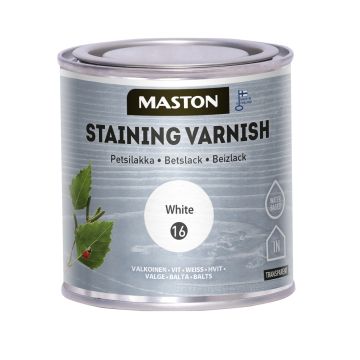MASTON WOODMIX PETSILAKKA VALKOINEN 250 ML