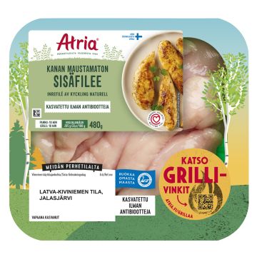 ATRIA KANAN SISÄFILEE MAUSTAMATON 480 G