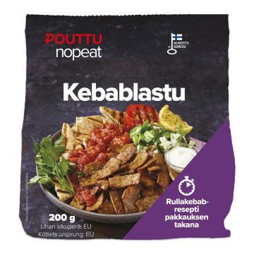 POUTTU NOPEAT KEBABLASTU 200 G