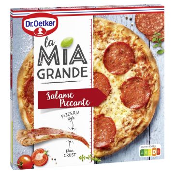 DR. OETKER LA MIA GRANDE PIZZA SALAME PICCANTE 380 G
