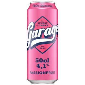 GARAGE VODKA LEMONADE 4,1% PASSIONFRUIT TLK 500 ML
