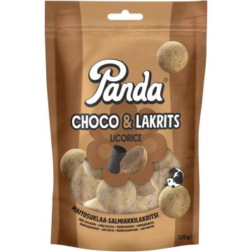 PANDA CHOCO & LAKRITS 120 G