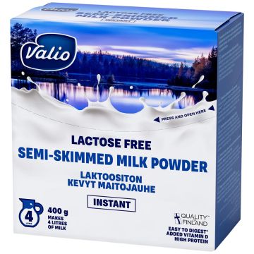 VALIO LAKTOOSITON KEVYT MAITOJAUHE INSTANT 400 G
