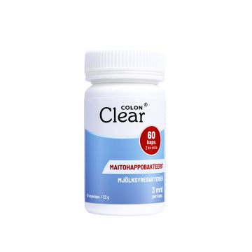 COLON CLEAR MAITOHAPPOBAKTEERIT 60 KPL