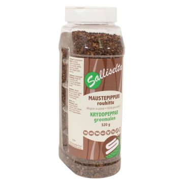 SALLINEN MAUSTEPIPPURI ROUHITTU 320 G