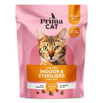 PRIMACAT TÄYSRAVINTO KANA STERILOIDUILLE AIK.KISSOILLE 1,4 KG