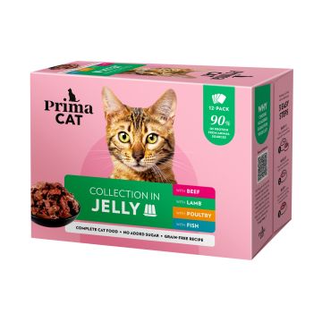 PRIMACAT CLASSIC HYYTELÖLAJITELMA 12*85G 1,02 KG