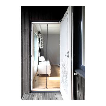 ÖTÖKKÄ MAGNEETTIOVIVERHO MUSTA 95 X 235 CM