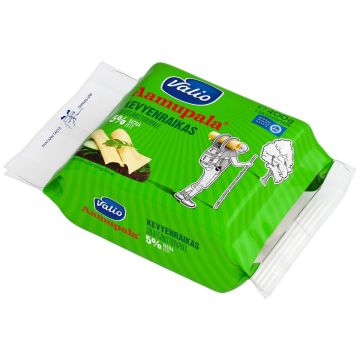 VALIO AAMUPALA KEVYENRAIKAS 5% SULATEJUUSTOVIIPALE LAKTON 400 G