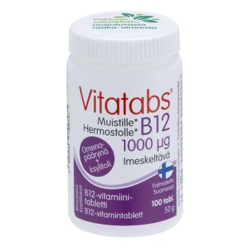 VITATABS B12 1000 G OMENA 100 KPL