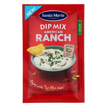 SANTA MARIA TEX MEX AMERICAN RANCH DIP MIX 14 G