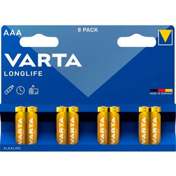 VARTA PARISTO LONGLIFE AAA 8-PACK