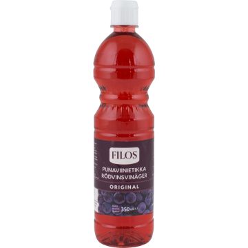 FILOS PUNAVIINIETIKKA PET 350 ML