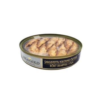 SAVUSTETTU KILOHAILI ÖLJYSSÄ MUOVIKANSI. 120 G
