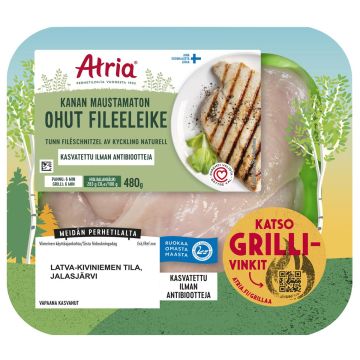 ATRIA KANAN OHUT FILEELEIKE MAUSTAMATON 480 G