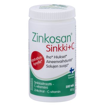 ZINKOSAN SINKKI + C 200 KPL