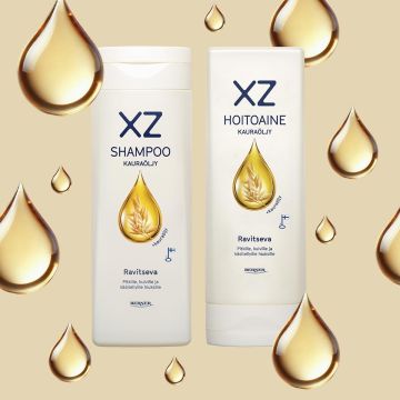 XZ RAVITSEVA KAURAÖLJY SHAMPOO 250 ML
