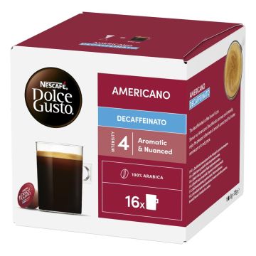 NESCAFE DOLCE GUSTO AMERICANO KOFEIINITON 16 KAPS 128 G