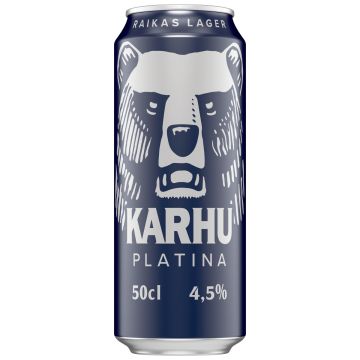 KARHU 4,5% PLATINA TLK 500 ML