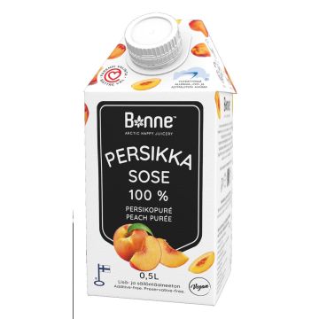 BONNE PERSIKKASOSE PREMIUM 100% 500 ML