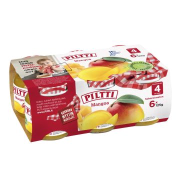 PILTTI MANGO KUUTOSET 4KK 6-PACK 750 G