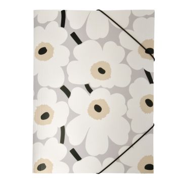 MARIMEKKO KULMALUKKOKANSIO A4 108K UNIKKO HARMAAMUSTA
