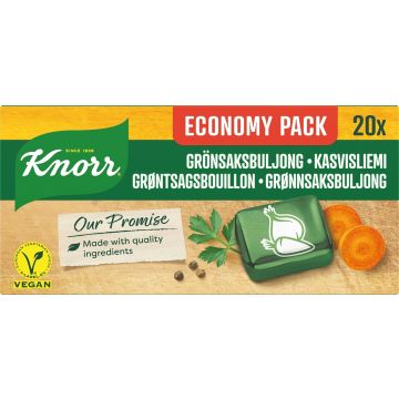 KNORR LIEMIKUUTIO KASVIS 20X10G 200 G