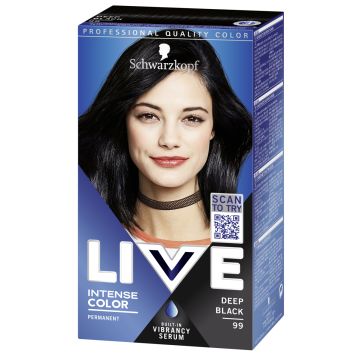 SCHWARZKOPF LIVE COLOR XXL 99 DEEP BLACK