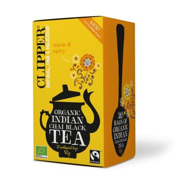 CLIPPER TEE 20PS INDIAN CHAI LUOMU 50 G