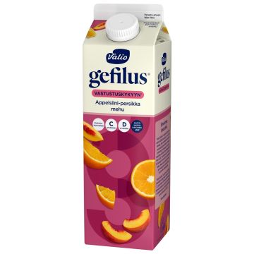 VALIO GEFILUS MEHU APPELSIINI-PERSIKKA+KUITU 1L