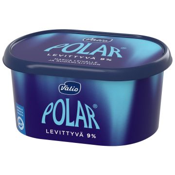 VALIO POLAR 9% MAUSTAMATON SULATEJUUSTO LAKTON 400 G