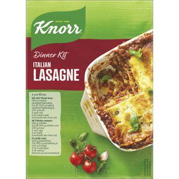 KNORR DINNER KIT ITALIAN LASAGNE 262 G